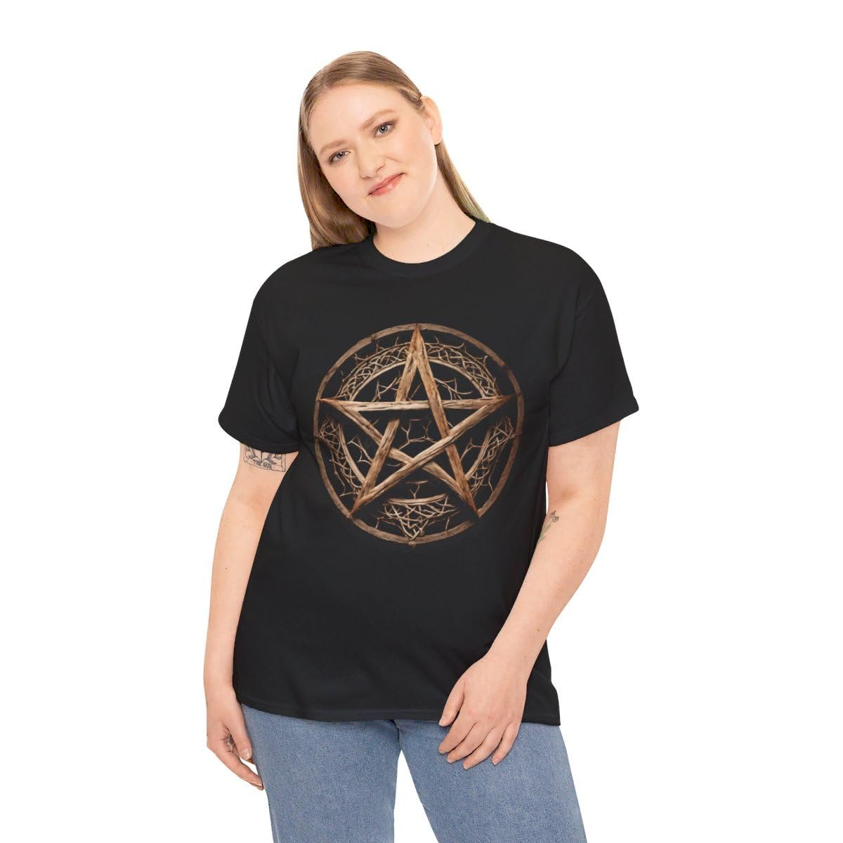 Pentacle Pentagram Wiccan Pagan T-Shirt - lunas-mystic-emporium.com Pentacle Pentagram Wiccan Pagan T-Shirt