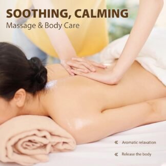 PHATOIL Etheric Calm Body Massage Oil 260 ml (8.8 fl.oz), Blends of Natural Plant Oils & Lavender Oil, Roman Chamomile and Neroli Essential Oil for Massage Skin Care, Body Oils...