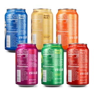 Poppi Sparkling Prebiotic Soda Beverage with Apple Cider Vinegar, Seltzer Water and Fruit Juice, Game Day Variety Pack, 12 Fl Oz, Pack of 12, Packaging May Vary