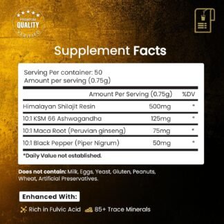 Pure Himalayan Organic Shilajit Resin Extract for Men Women- 100 Natural Ashwagandha Black Pepper Shilajit Resin for Men Women Gold AyurvedicFulvic Acid 85 + Trace Minerals - lunas-mystic-emporium.com Pure Himalayan Organic Shilajit Resin Extract for Men & Women- 100% Natural Ashwagandha Black Pepper Shilajit Resin for Men Women Gold Ayurvedic,Fulvic Acid 85 + Trace Minerals,...