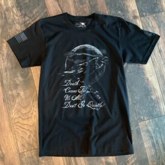 Raven Death Comes Fof Us All Mens T-Shirt