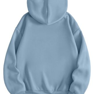 Remidoo Women's Graphic Hoodies Fleece Oversized Sweatshirt Long Sleeve Sweaters With Pocket