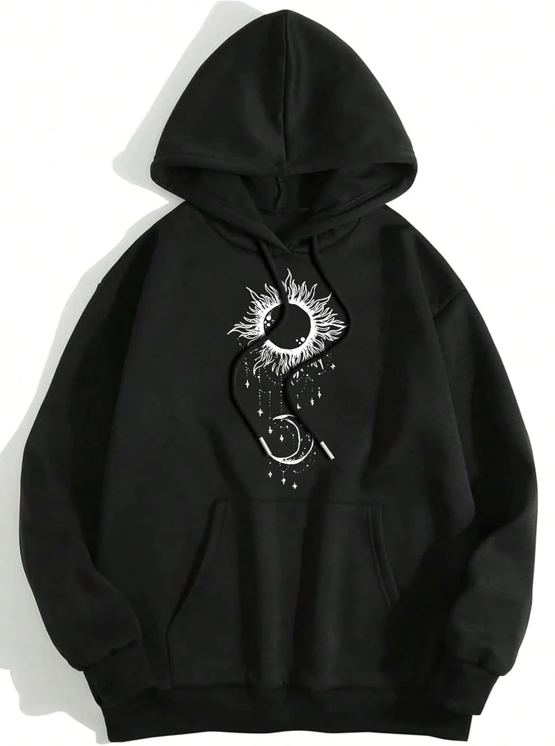 Remidoo Womens Graphic Hoodies Fleece Oversized Sweatshirt Long Sleeve Sweaters With Pocket - lunas-mystic-emporium.com Remidoo Women's Graphic Hoodies Fleece Oversized Sweatshirt Long Sleeve Sweaters With Pocket