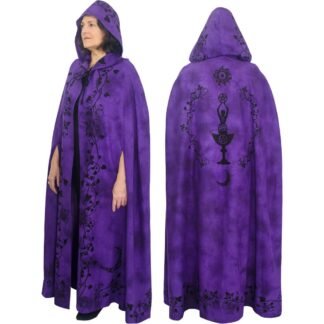 Ritual Cotton Cloak (Moon Goddess Purple)