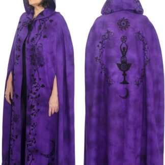 Ritual Cotton Cloak (Moon Goddess Purple)