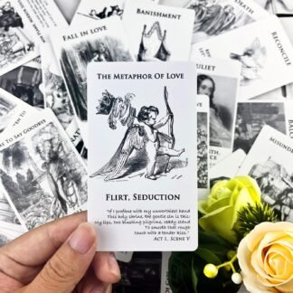 [Romeo & Juliet] Love Oracle Cards Deck, Tarot Cards with Meaning on Them, Oracle Deck Answers All About Love