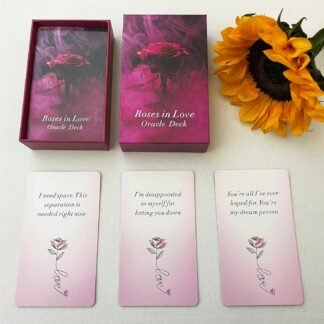 Roses in Love Oracle Cards Deck Oracle Cards for Beginners Oracle Deck Help You delve into Your Love Life and Help You Move Towards Your Highest self - lunas-mystic-emporium.com Roses in Love Oracle Cards Deck, Oracle Cards for Beginners, Oracle Deck Help You delve into Your Love Life and Help You Move Towards Your Highest self.
