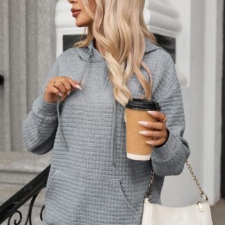 SHEWIN Womens Hoodies Casual Long Sleeve Drawstring Waffle Pullover Tops Loose Hooded Sweatshirt with Pocket - lunas-mystic-emporium.com SHEWIN Womens Hoodies Casual Long Sleeve Drawstring Waffle Pullover Tops Loose Hooded Sweatshirt with Pocket