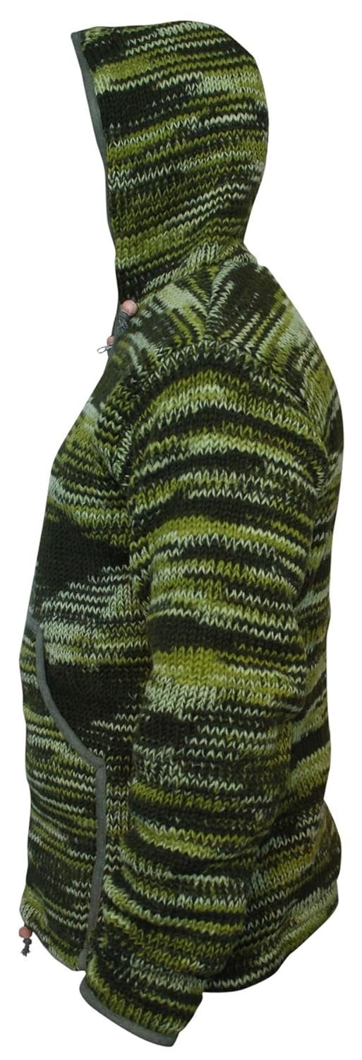 Shopoholic Fashion Tie Dye Hooded Wool Jacket Fleece Lined Long Sleeve Full Zip Hoodie Hippie Sweater for Men - lunas-mystic-emporium.com Shopoholic Fashion Tie Dye Hooded Wool Jacket, Fleece Lined Long Sleeve Full Zip Hoodie Hippie Sweater for Men