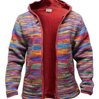Shopoholic Fashion Tie Dye Hooded Wool Jacket Fleece Lined Long Sleeve Full Zip Hoodie Hippie Sweater for Men - lunas-mystic-emporium.com Shopoholic Fashion Tie Dye Hooded Wool Jacket, Fleece Lined Long Sleeve Full Zip Hoodie Hippie Sweater for Men