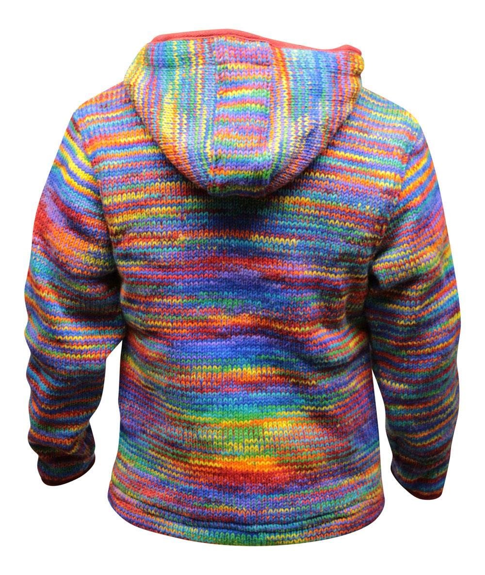 Shopoholic Fashion Tie Dye Hooded Wool Jacket Fleece Lined Long Sleeve Full Zip Hoodie Hippie Sweater for Men - lunas-mystic-emporium.com Shopoholic Fashion Tie Dye Hooded Wool Jacket, Fleece Lined Long Sleeve Full Zip Hoodie Hippie Sweater for Men