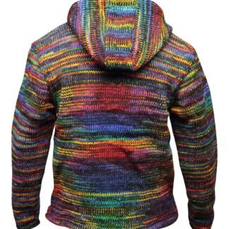 Shopoholic Fashion Tie Dye Hooded Wool Jacket Fleece Lined Long Sleeve Full Zip Hoodie Hippie Sweater for Men - lunas-mystic-emporium.com Shopoholic Fashion Tie Dye Hooded Wool Jacket, Fleece Lined Long Sleeve Full Zip Hoodie Hippie Sweater for Men