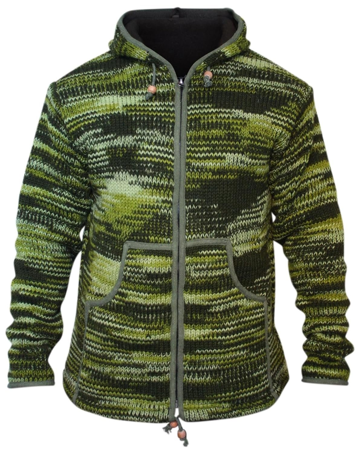 Shopoholic Fashion Tie Dye Hooded Wool Jacket Fleece Lined Long Sleeve Full Zip Hoodie Hippie Sweater for Men - lunas-mystic-emporium.com Shopoholic Fashion Tie Dye Hooded Wool Jacket, Fleece Lined Long Sleeve Full Zip Hoodie Hippie Sweater for Men