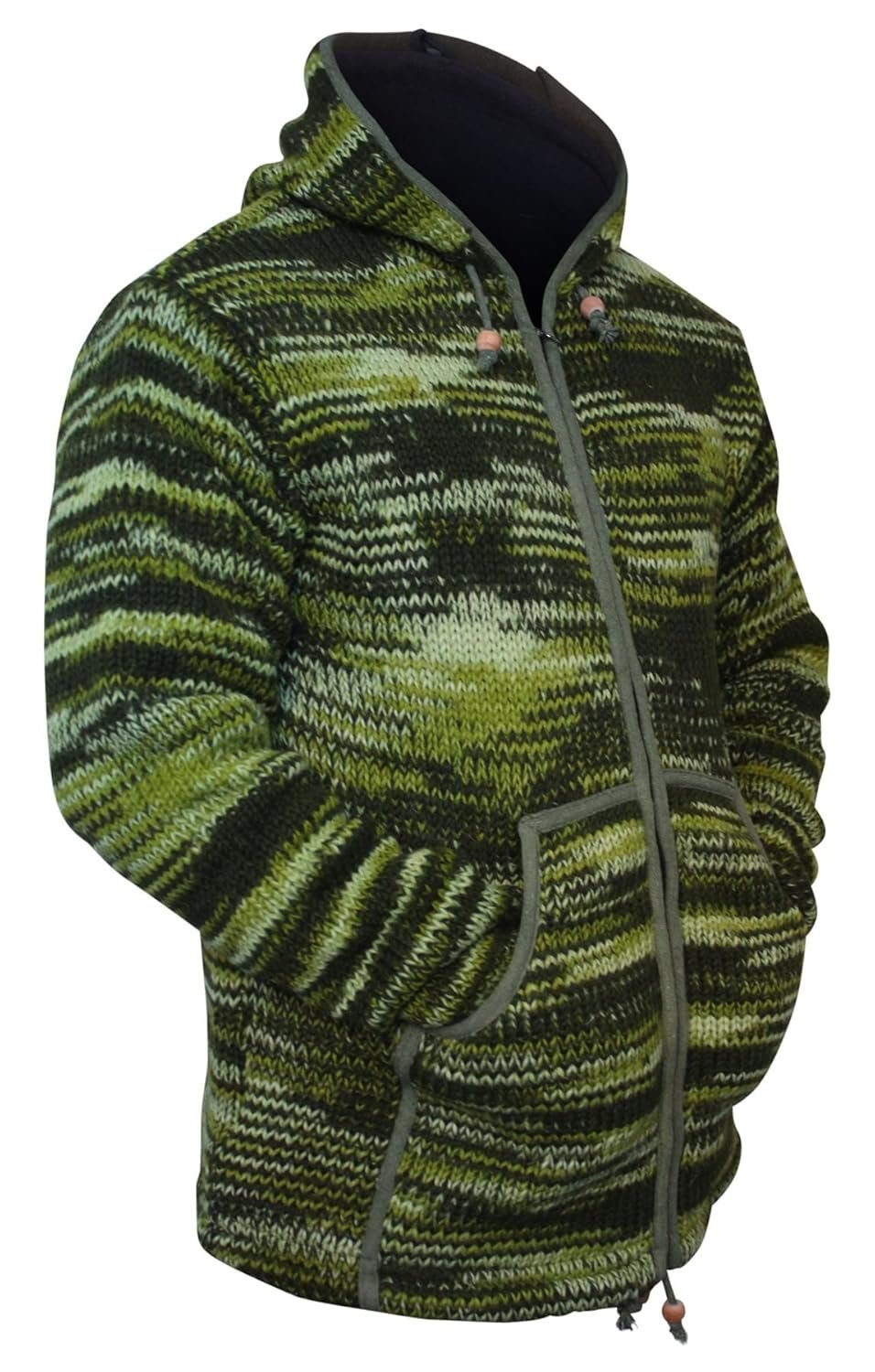 Shopoholic Fashion Tie Dye Hooded Wool Jacket Fleece Lined Long Sleeve Full Zip Hoodie Hippie Sweater for Men - lunas-mystic-emporium.com Shopoholic Fashion Tie Dye Hooded Wool Jacket, Fleece Lined Long Sleeve Full Zip Hoodie Hippie Sweater for Men