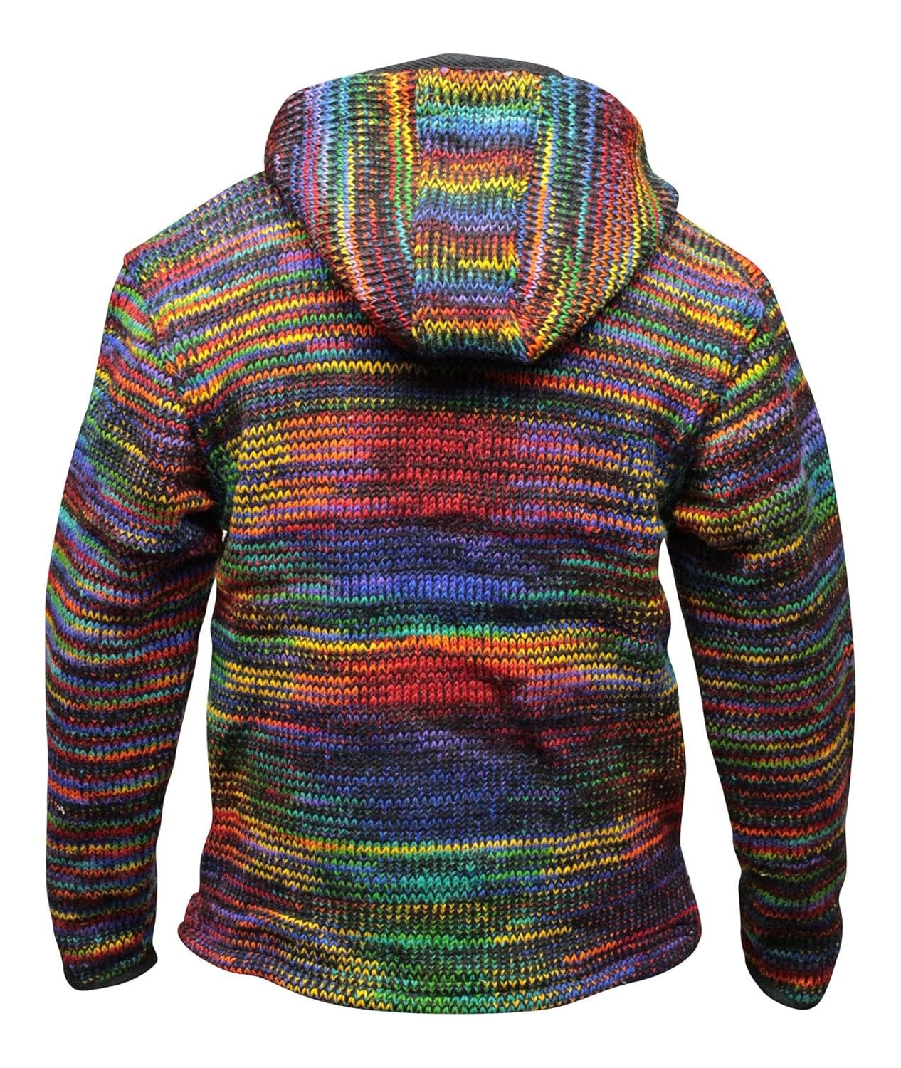 Shopoholic Fashion Tie Dye Hooded Wool Jacket Fleece Lined Long Sleeve Full Zip Hoodie Hippie Sweater for Men - lunas-mystic-emporium.com Shopoholic Fashion Tie Dye Hooded Wool Jacket, Fleece Lined Long Sleeve Full Zip Hoodie Hippie Sweater for Men