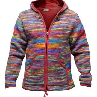 Shopoholic Fashion Tie Dye Hooded Wool Jacket Fleece Lined Long Sleeve Full Zip Hoodie Hippie Sweater for Men - lunas-mystic-emporium.com Shopoholic Fashion Tie Dye Hooded Wool Jacket, Fleece Lined Long Sleeve Full Zip Hoodie Hippie Sweater for Men