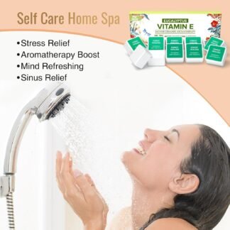 Shower Steamers Aromatherapy 10 Pack - Shower Bombs Birthday Gifts for Women, Mom, Men, Organic Essential Oils, Stress Relief, Relaxation Home SPA Christmas