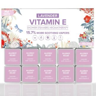 Shower Steamers Aromatherapy 10 Pack - Shower Bombs Birthday Gifts for Women, Mom, Men, Organic Essential Oils, Stress Relief, Relaxation Home SPA Christmas