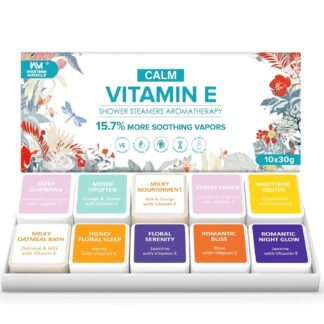 Shower Steamers Aromatherapy 10 Pack - Shower Bombs Birthday Gifts for Women, Mom, Men, Organic Essential Oils, Stress Relief, Relaxation Home SPA Christmas