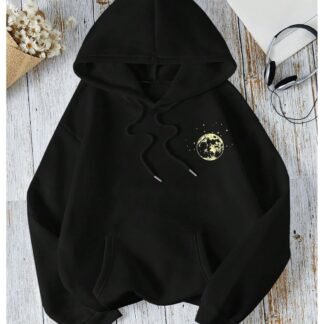 SOLY HUX Womens Graphic Hoodies Drawstring Long Sleeve Moon Print Sweatshirt Pullover Fall Tops - lunas-mystic-emporium.com SOLY HUX Women's Graphic Hoodies Drawstring Long Sleeve Moon Print Sweatshirt Pullover Fall Tops