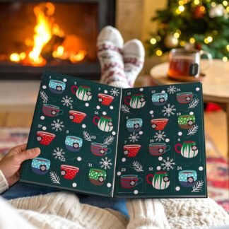 STASH Tea Advent Calendar 2025 – 24 Days Holiday Tea Sampler & Variety Pack – Black, Green and Herbal Teas