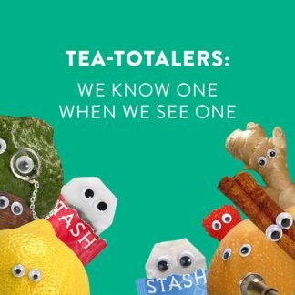 Stash Tea Lemon Ginger Herbal Tea Box of 100 Tea Bags