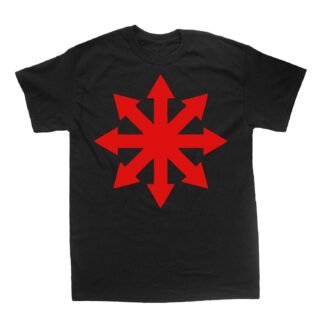 Symbol of Chaos Shirt - Pentacle Wiccan Wicca Pagan Gothic Goth Occult Pentagram Star Spiritual Sacred Nature Symbol Witch