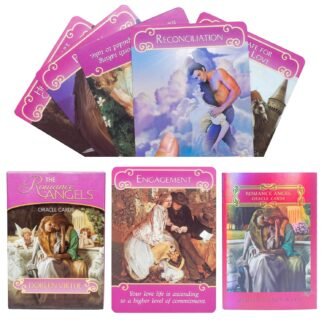 Tarot Card, Classic Love & Romance Oracle Deck, 44 Cards with Guide Book,Love Oracle Card, Tarot Cards with Guide Book, Yes or No Answers (Romance Angels)