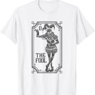 Tarot Card Shirt Jester The Fool Satanic Pagan Occult Gypsy T-Shirt