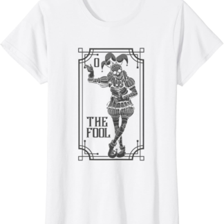 Tarot Card Shirt Jester The Fool Satanic Pagan Occult Gypsy T-Shirt
