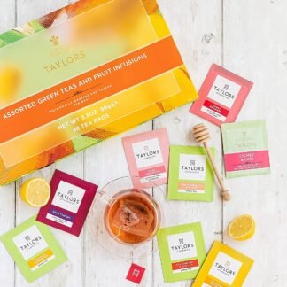 Taylors of Harrogate Green Tea & Herbal Infusions Variety Box, 48 Count