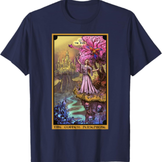 The Underworld Goddess The Fool Tarot Card Pagan Witch Wicca T-Shirt - lunas-mystic-emporium.com The Underworld Goddess The Fool Tarot Card Pagan Witch Wicca T-Shirt