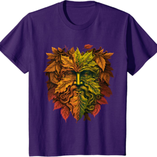 Traditional Pagan Celtic Greenman T-Shirt