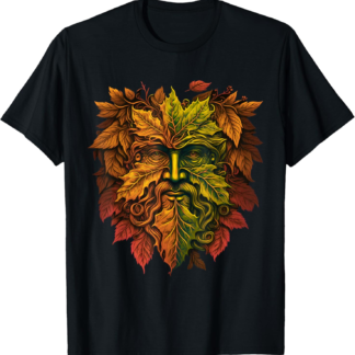 Traditional Pagan Celtic Greenman T-Shirt