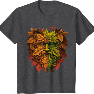 Traditional Pagan Celtic Greenman T-Shirt