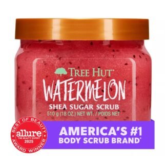 Tree Hut Watermelon Shea Sugar Scrub Exfoliating Hydrating Moisturizing Body Scrub with Shea Butter Nourishing Essential Oils Smooth Soften Skin 18 oz - lunas-mystic-emporium.com Tree Hut Watermelon Shea Sugar Scrub, Exfoliating, Hydrating & Moisturizing Body Scrub with Shea Butter & Nourishing Essential Oils, Smooth & Soften Skin, 18 oz