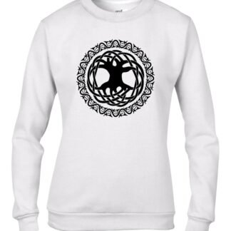 Tribal T-Shirts Celtic Tree Of Life Womens Pagan Sweatshirt Jumper - lunas-mystic-emporium.com Tribal T-Shirts Celtic Tree Of Life Women's Pagan Sweatshirt Jumper