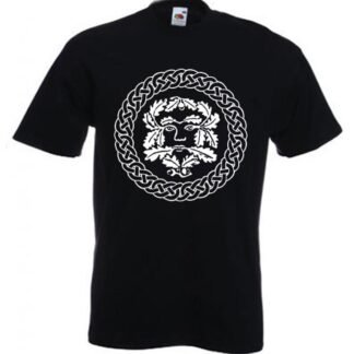Tribal T-Shirts Men's Green Man Celtic Pagan T-Shirt