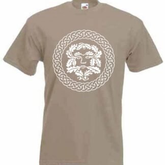 Tribal T-Shirts Men's Green Man Celtic Pagan T-Shirt