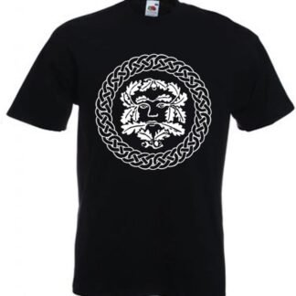 Tribal T-Shirts Men's Green Man Celtic Pagan T-Shirt