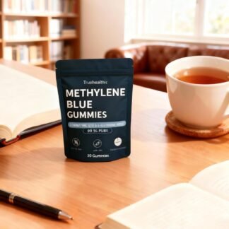Truehealthic Methylene Blue Gummies 5mg of Methylene Blue Per Gummy for Sustained Energy Mental Clarity Lifted Mood 999 Pure 30 Gummies 1Pc - lunas-mystic-emporium.com Truehealthic Methylene Blue Gummies, 5mg of Methylene Blue Per Gummy for Sustained Energy, Mental Clarity, Lifted Mood, 99.9% Pure, 30 Gummies (1Pc)