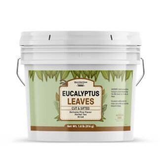 Unpretentious Eucalyptus Leaves, 1 Gallon, Herbal Tea, Cut & Sifted, Dried