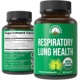 USDA Organic Lung Detox For Smokers And Non Smokers with 6 Top Ingredients. Mullein Leaf, Marshmallow Root, Calendula. Lungs Cleanse For Better Respiratory Health. Lung Support...