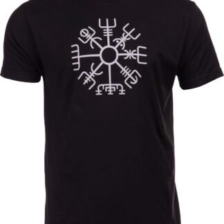 Vegvisir | Nordic Viking Rune Compass Norse Germanic Icelandic Pagan Magic Symbol T-Shirt