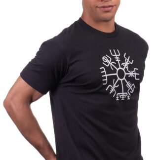 Vegvisir | Nordic Viking Rune Compass Norse Germanic Icelandic Pagan Magic Symbol T-Shirt