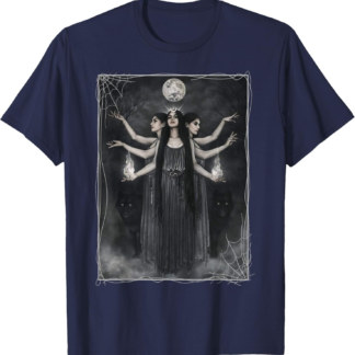 Vintage Cottagecore Aesthetic Witches werewolves Moon Witchy T-Shirt - lunas-mystic-emporium.com Vintage Cottagecore Aesthetic Witches werewolves Moon Witchy T-Shirt