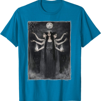 Vintage Cottagecore Aesthetic Witches werewolves Moon Witchy T-Shirt - lunas-mystic-emporium.com Vintage Cottagecore Aesthetic Witches werewolves Moon Witchy T-Shirt