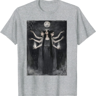 Vintage Cottagecore Aesthetic Witches werewolves Moon Witchy T-Shirt - lunas-mystic-emporium.com Vintage Cottagecore Aesthetic Witches werewolves Moon Witchy T-Shirt