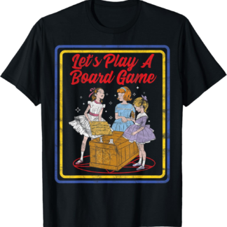 Vintage Horror Board Game Vintage Child Game Horror T-Shirt