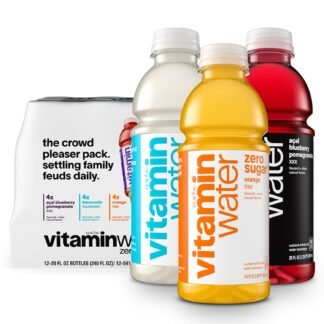 vitaminwater zero variety pack nutrient enhanced water w/ vitamins, 20 fl oz, 12 Pack